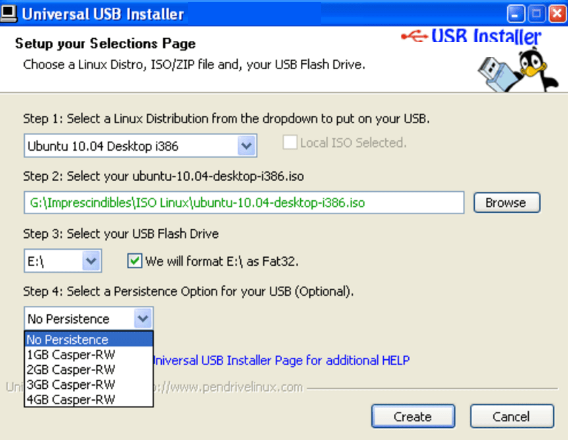 download universal usb installer