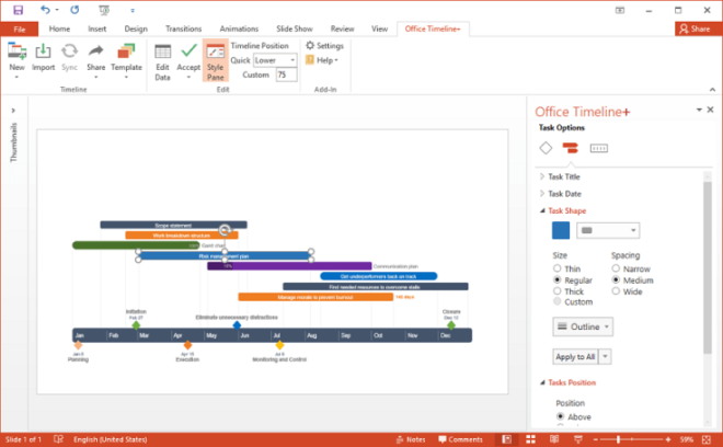 crack office timeline